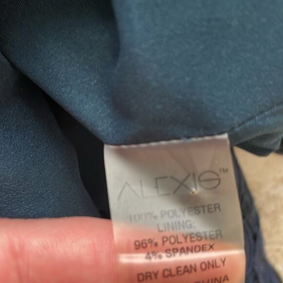 Alexis Mariette Dress in Navy Lace - Picture 14 of 16